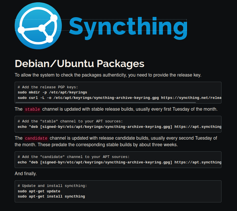 debian/ubuntu packages
