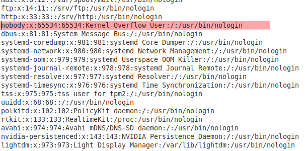 Kernel Overflow User